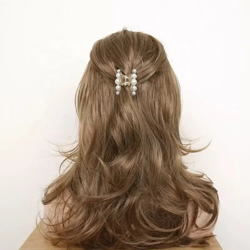 Fashion Hairpin Delicate Pearl Hair Claw Hair Jewelry Accessories