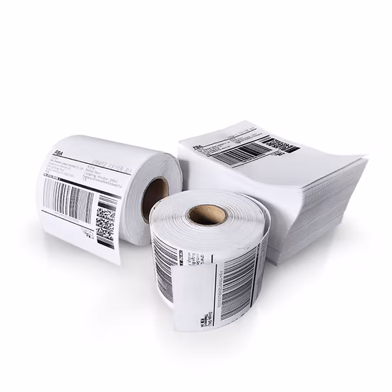 4X6 Direct Thermal Shipping Address Labels Roll 500 Pieces Self Adhesive Labels